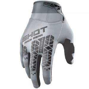 Motokrosa cimdi Shot Vision Tech pelēki
