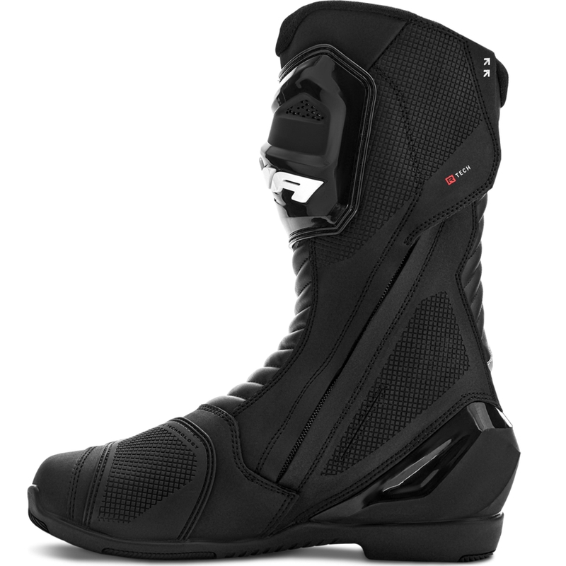 Motocikla zābaki Shima RX-3 melni-fluo sarkani