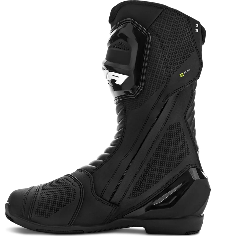 Motocikla zābaki Shima RX-3 melni-fluo dzelteni
