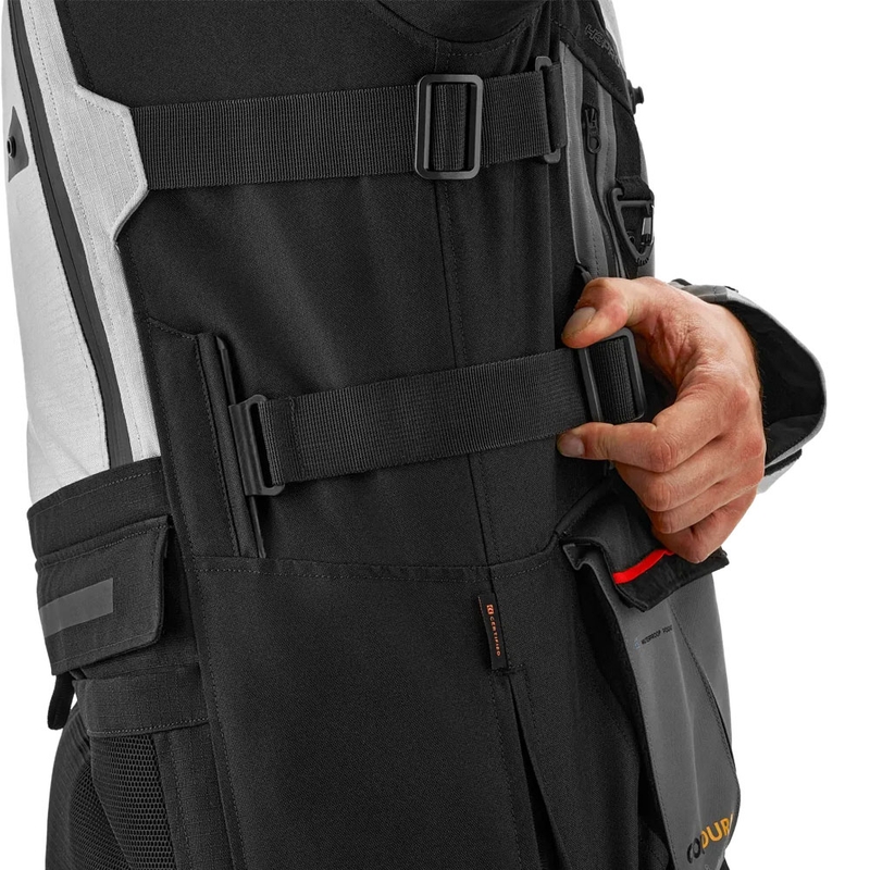 Shima Tracker gaiši pelēka motocikla jaka