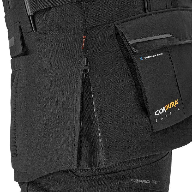Shima Tracker motocikla jaka melna