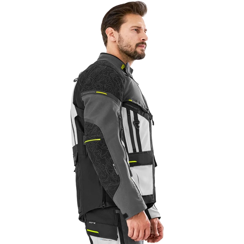 Motocikla jaka Shima Tracker pelēka
