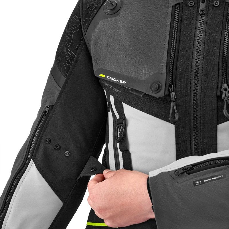 Motocikla jaka Shima Tracker pelēka