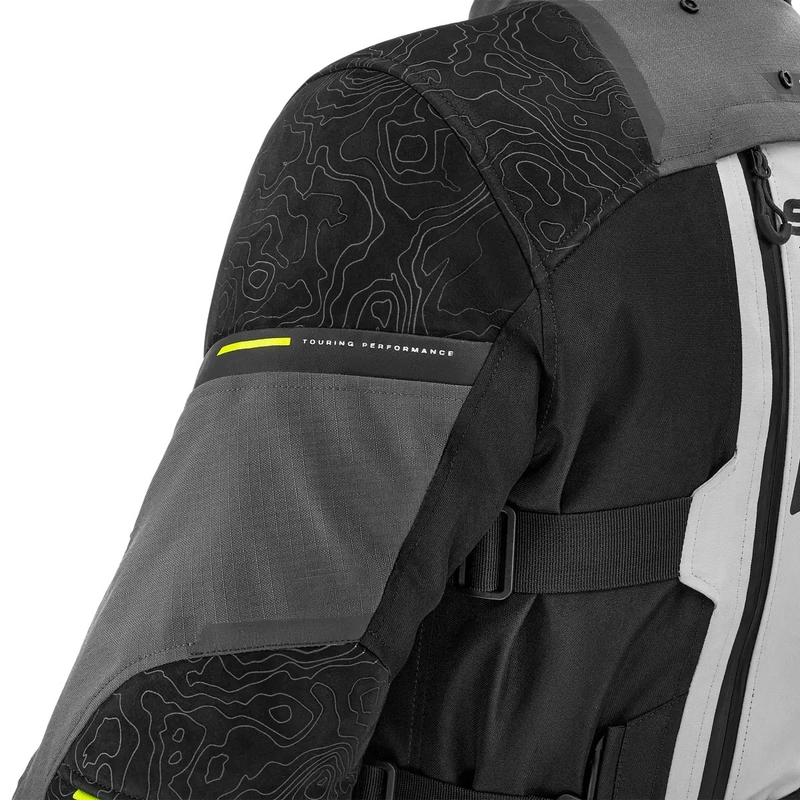 Motocikla jaka Shima Tracker pelēka
