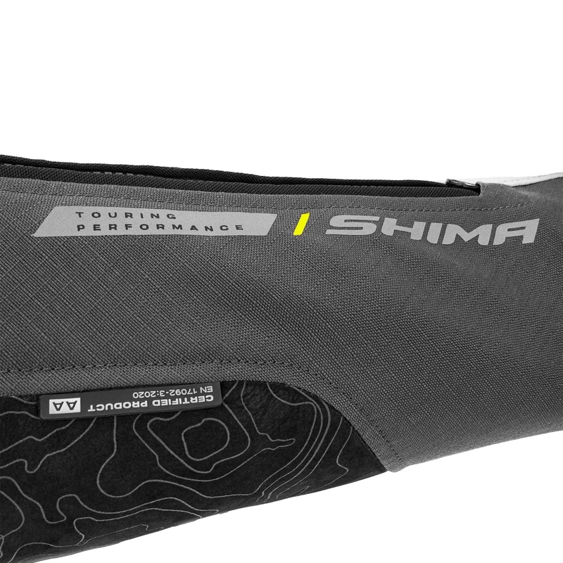Motocikla jaka Shima Tracker pelēka