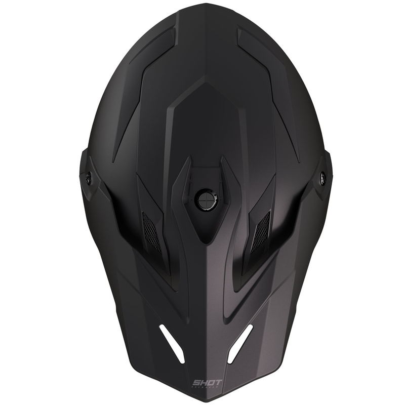 Enduro motociklu ķivere Trek Max Vision Solid Matte Black