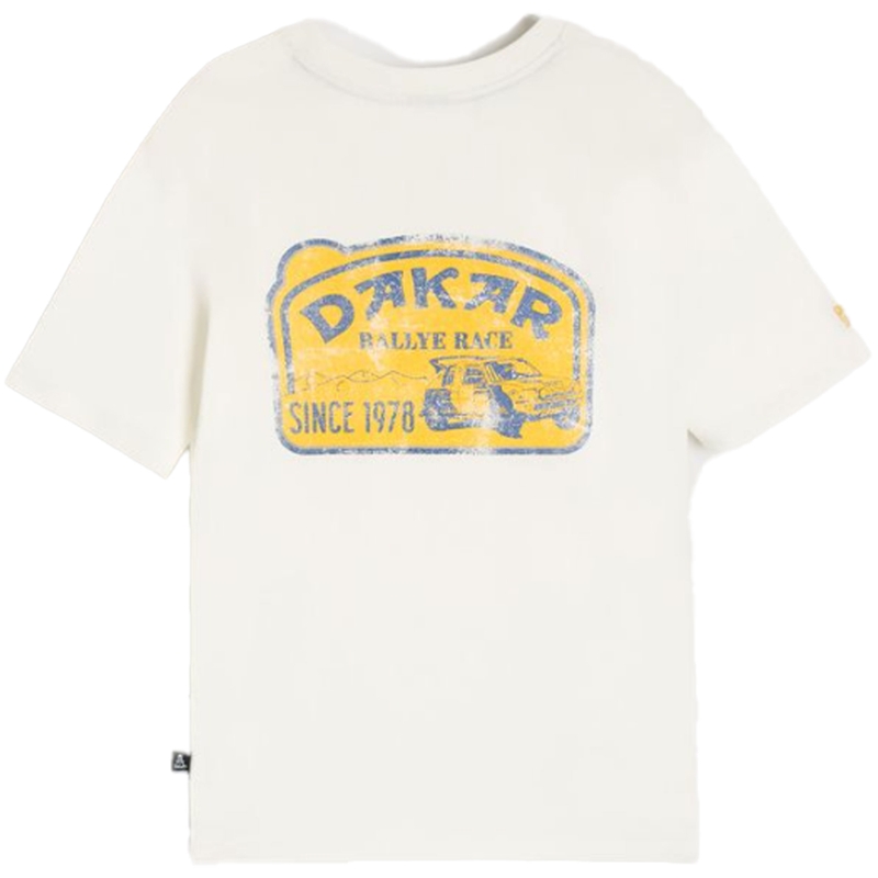 T-krekls Dakar Vint B balts