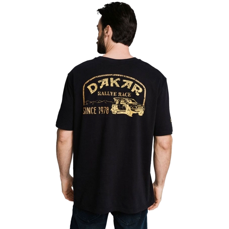 T-krekls Dakar Vint A melns