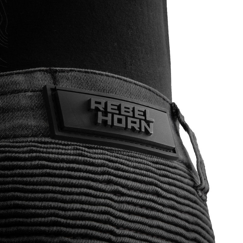 Rebelhorn Revolt Vienslāņu pagarinātie džinsi Black