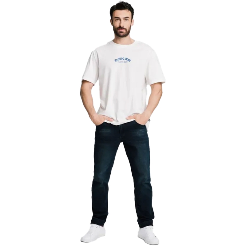 T-krekls Dakar Vint B balts