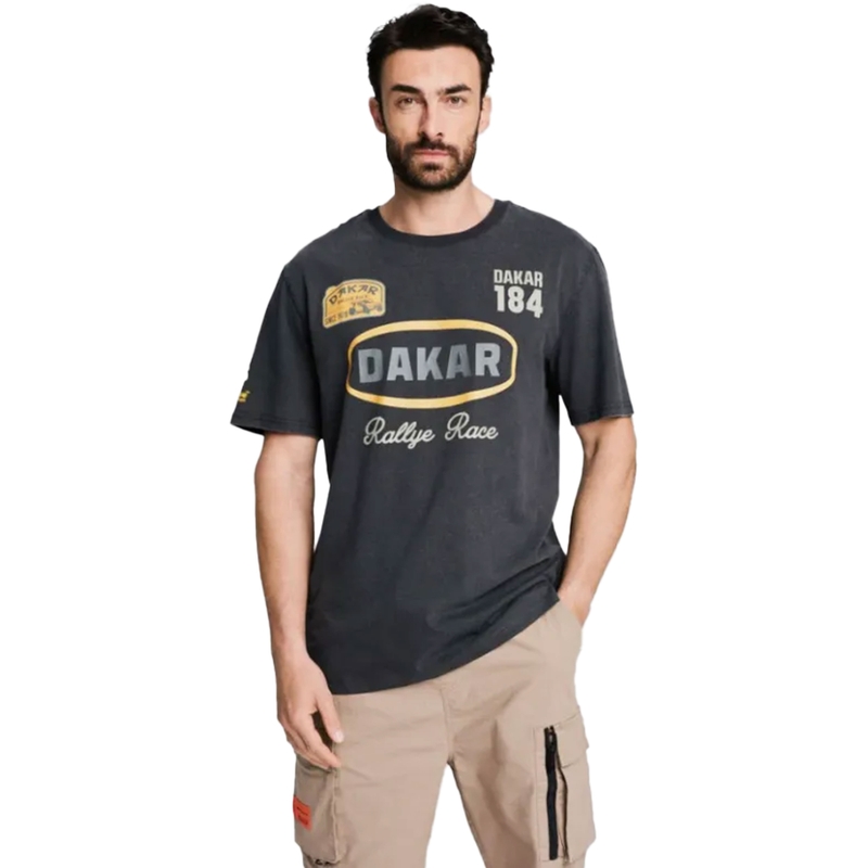 T-krekls Dakar Vint C grafīts