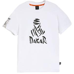T-krekls Dakar DES LOGO25 balts
