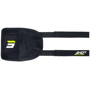 Ceļa aizsargs Shot Unpeak melns-fluo dzeltens