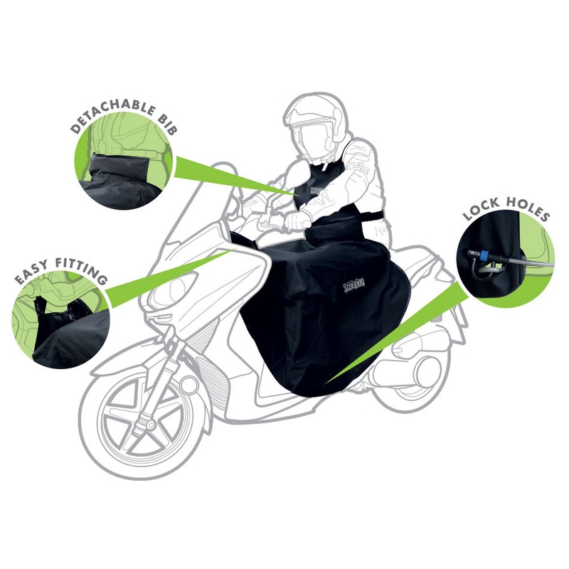 Oxford Scootleg kāju un korpusa pārvalks