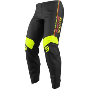 Bērnu motokrosa bikses Shot Draw Block Fluo Yellow