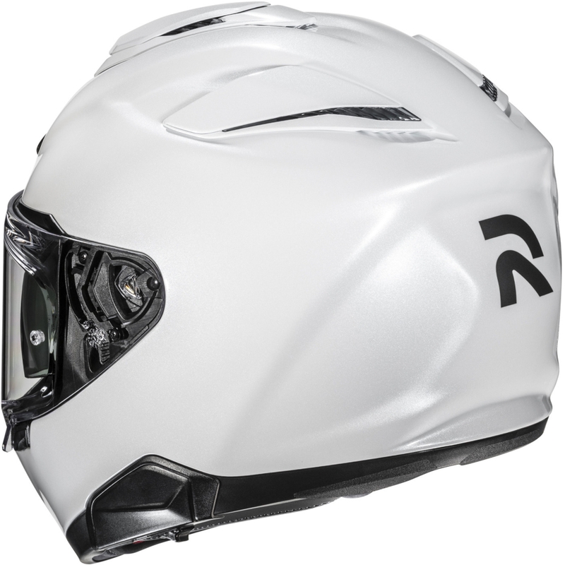 HJC RPHA 72 Solid perlamutra balta integrālā motocikla ķivere