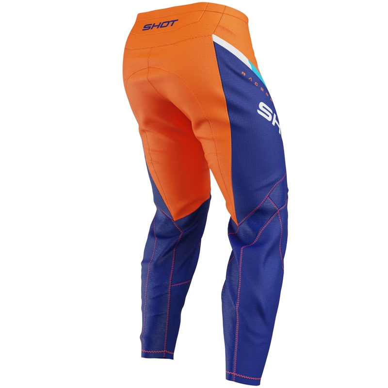 Bērnu motokrosa bikses Shot Draw Daytona orange