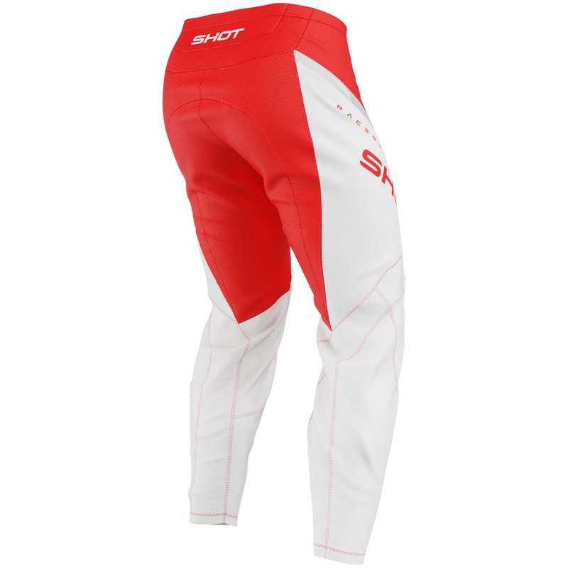 Bērnu motokrosa bikses Shot Draw Daytona red