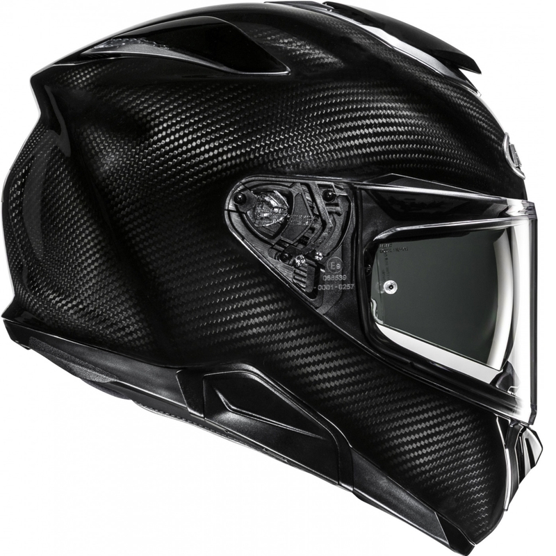 HJC RPHA 72 Carbon Solid Black Integrālā motociklu ķivere