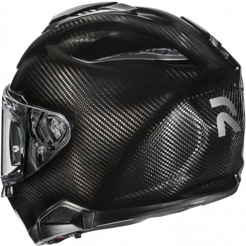 HJC RPHA 72 Carbon Solid Black Integrālā motociklu ķivere