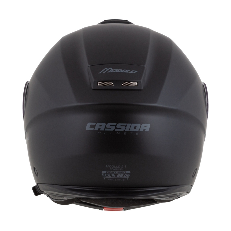Cassida Modulo 2.1 Compass flip-up motociklu ķivere matēts melns-pelēks