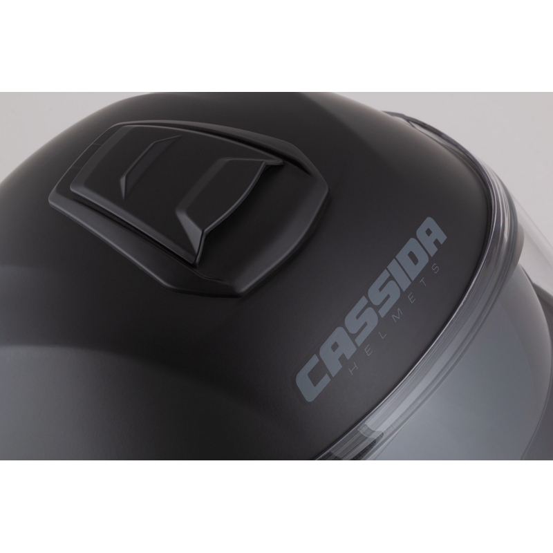 Cassida Modulo 2.1 Compass flip-up motociklu ķivere matēts melns-pelēks