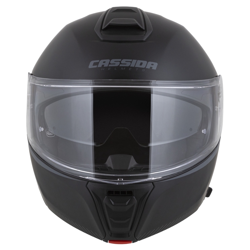 Cassida Modulo 2.1 Compass flip-up motociklu ķivere matēts melns-pelēks