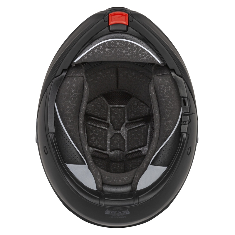 Cassida Modulo 2.1 Compass flip-up motociklu ķivere matēts melns-pelēks