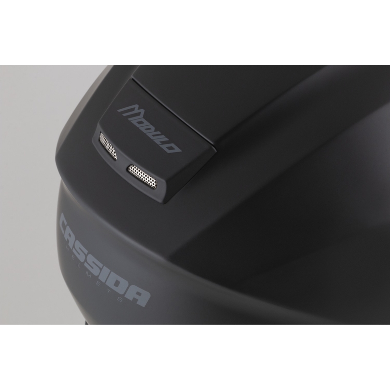 Cassida Modulo 2.1 Compass flip-up motociklu ķivere matēts melns-pelēks
