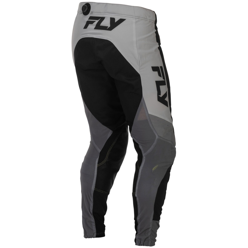Motokrosa bikses FLY Racing Lite pelēk- melnas