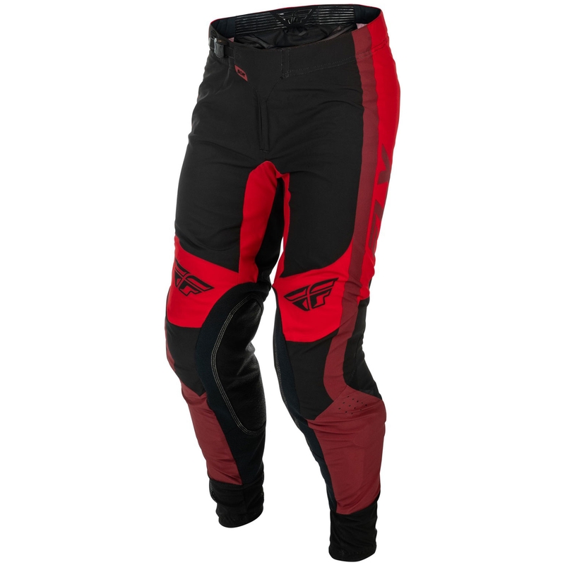 Motokrosa bikses FLY Racing-USA Lite melns-arkans