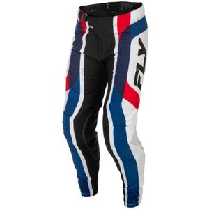 Motokrosa bikses FLY Racing-USA Lite Se Glory sarkanbaltsarkans-zils