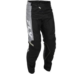 Motokrosa bikses FLY Racing - USA Kinetic melns-pelēks