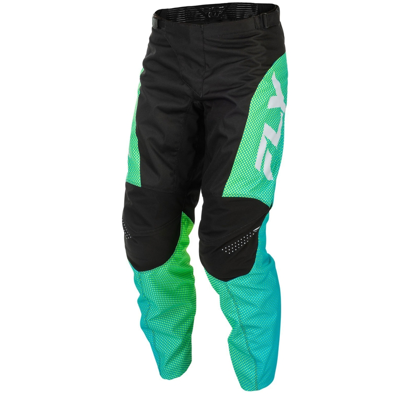 Motokrosa bikses FLY Racing - ASV F-16 zili-melni-balti