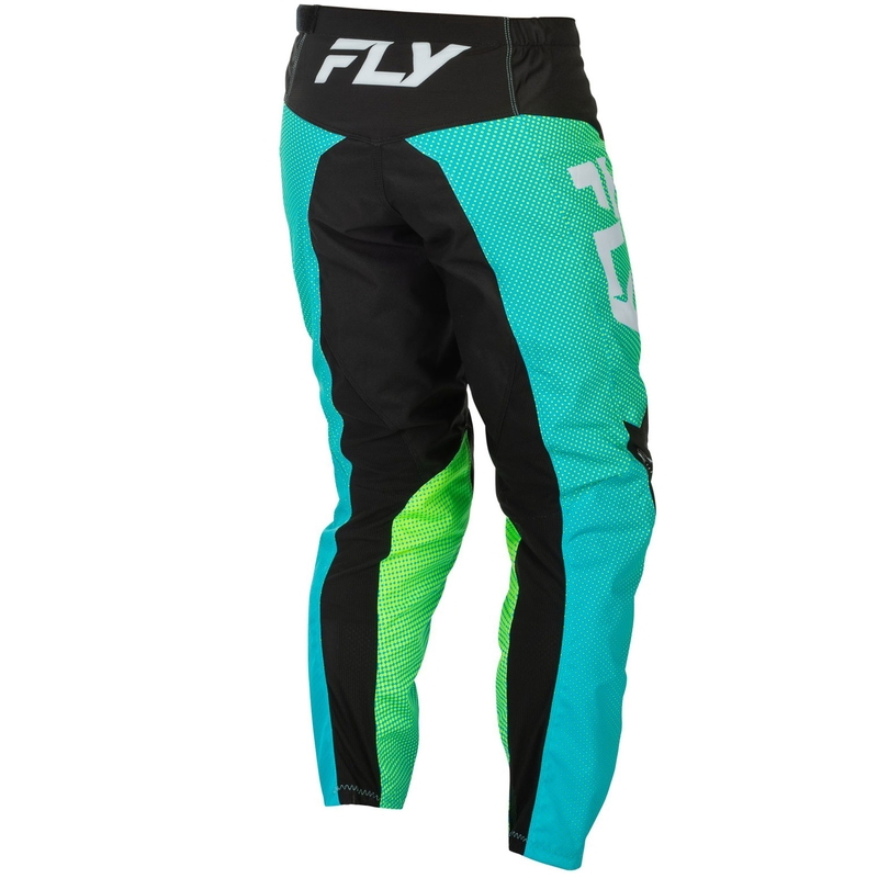 Motokrosa bikses FLY Racing - ASV F-16 zili-melni-balti