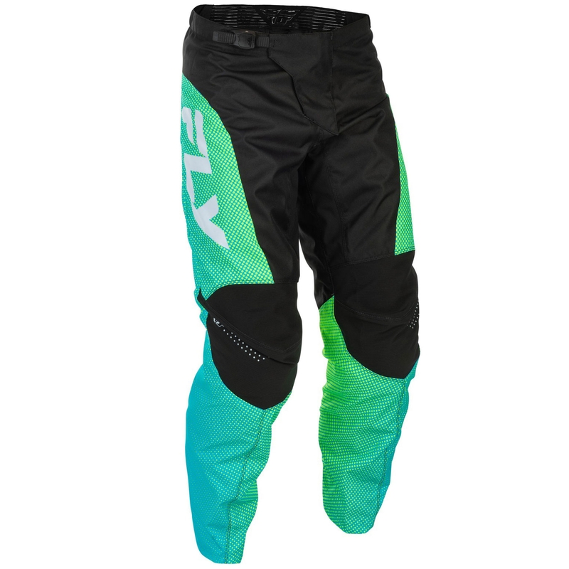 Motokrosa bikses FLY Racing - ASV F-16 zili-melni-balti