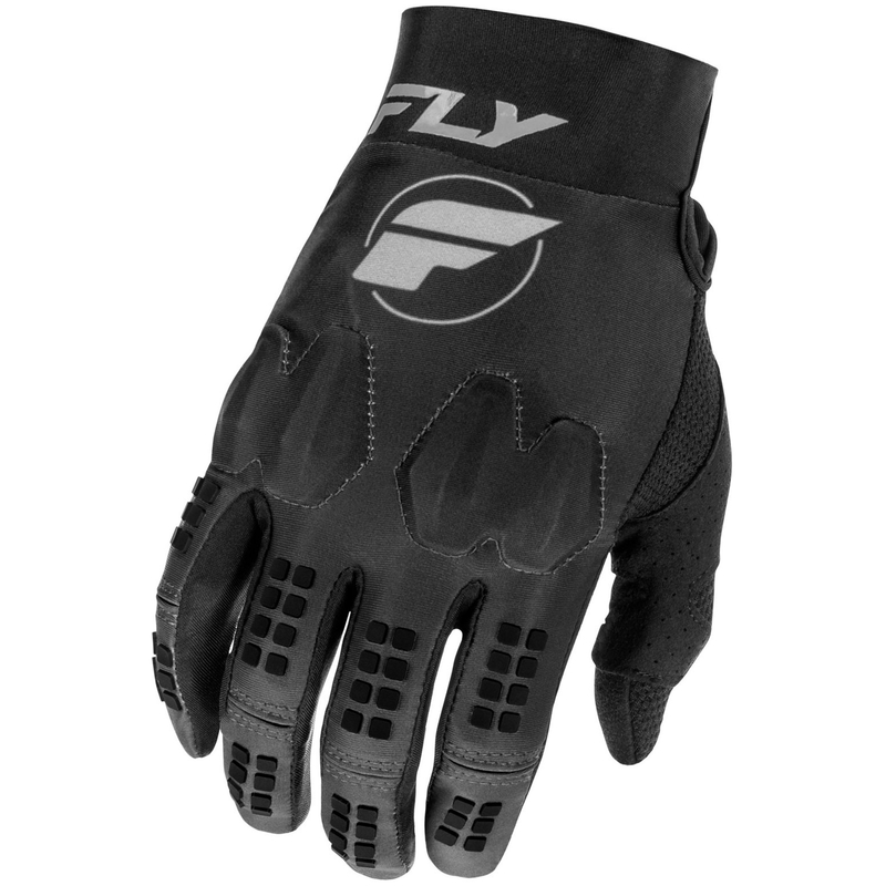 Motokrosa cimdi FLY Racing Evolution DST melni-pelēki