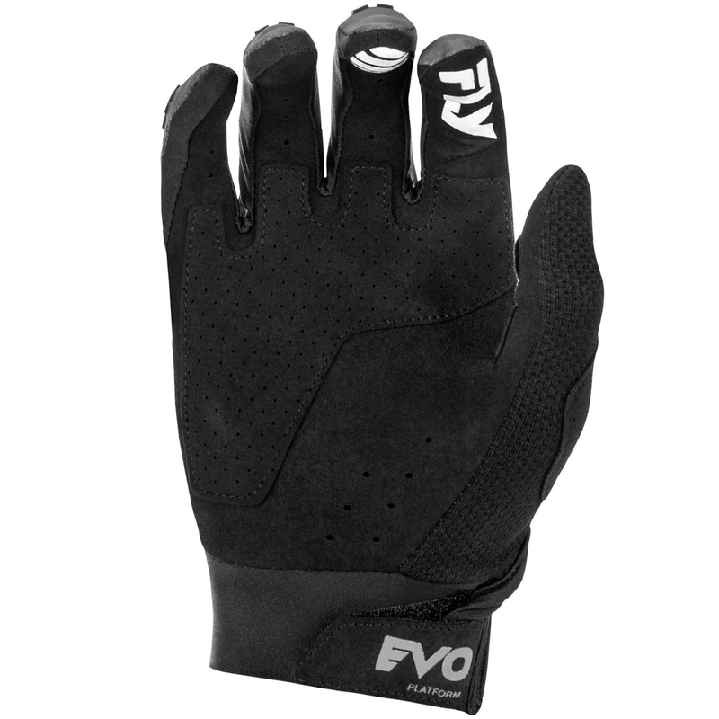 Motokrosa cimdi FLY Racing Evolution DST melni-pelēki