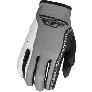 Motokrosa cimdi FLY Racing - USA Lite pelēki melni melni