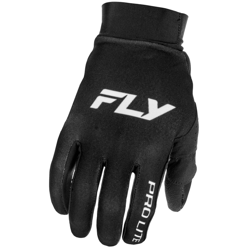 Motokrosa cimdi FLY Racing - USA Pro Lite melns un balts
