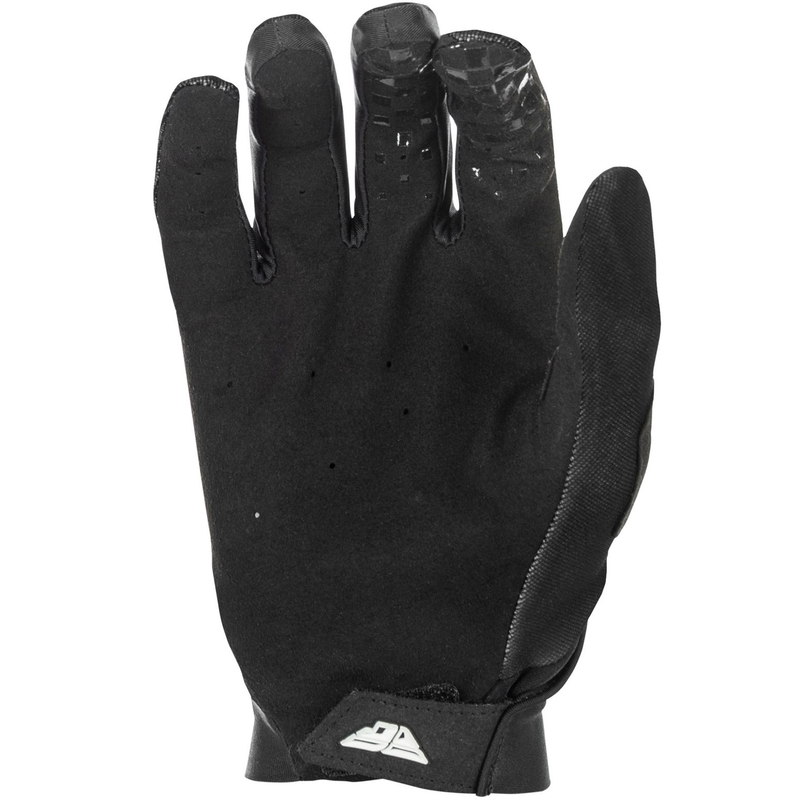 Motokrosa cimdi FLY Racing - USA Pro Lite melns un balts