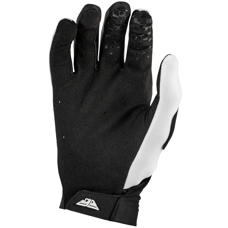 Motokrosa cimdi FLY Racing - USA Pro Lite balti un melni