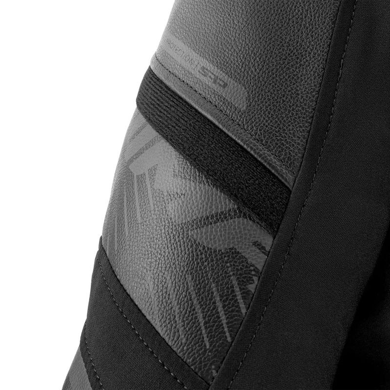 Shima Bandit 2.0 melna ādas motocikla jaka