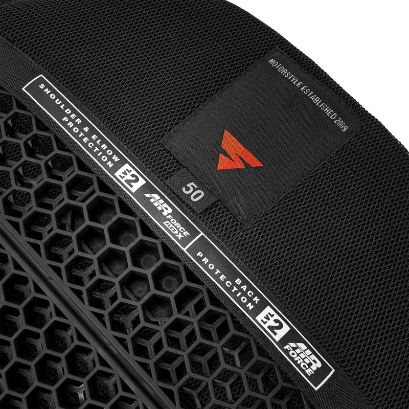 Shima Bandit 2.0 melna ādas motocikla jaka