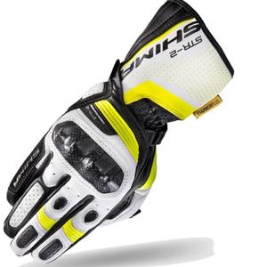 Cimdi Shima STR-2 melns-balts-fluo dzeltens