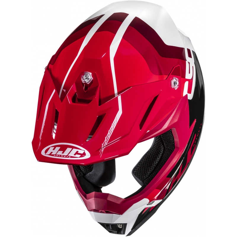 Motokrosa ķivere HJC C50 Primal MC1 melns-arkans-balts