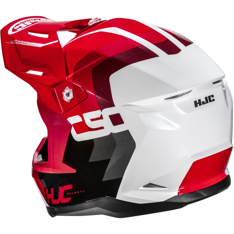 Motokrosa ķivere HJC C50 Primal MC1 melns-arkans-balts
