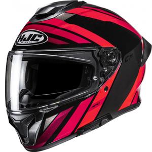 Integrēta motociklistu ķivere HJC C71 Faber MC1 melns-arkans