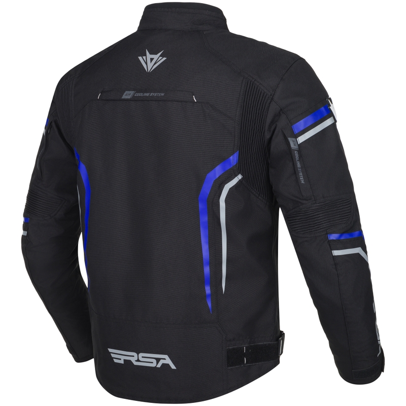 Motocikla jaka RSA Compact 2 black-grey-blue