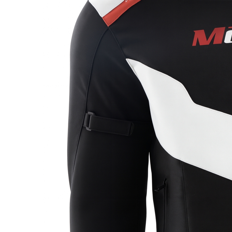 Motozem Team 2 motocikla jaka melna-balta
